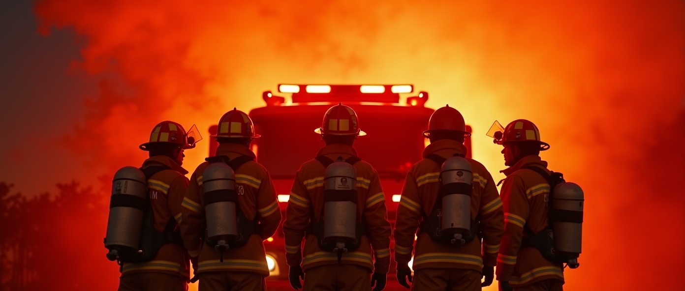 Equipe de bombeiros